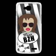Coque LG L90 Miss Bretagne Chatain