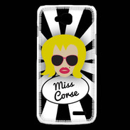 Coque LG L90 Miss Corse Blonde
