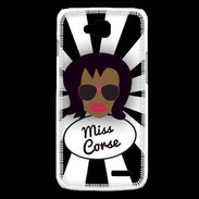 Coque LG L90 Miss Corse Black
