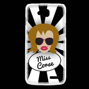 Coque LG L90 Miss Corse Rousse