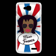 Coque LG L90 Miss France Black