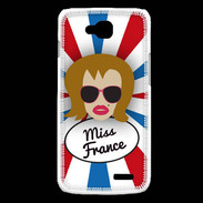 Coque LG L90 Miss France Rousse
