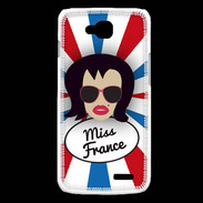 Coque LG L90 Miss France Brune
