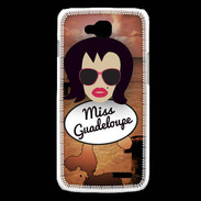 Coque LG L90 Miss Guadeloupe Brune