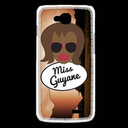 Coque LG L90 Miss Guyane Black