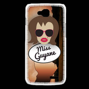 Coque LG L90 Miss Guyane Chatain