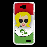 Coque LG L90 Miss Italie Blonde