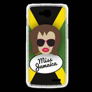 Coque LG L90 Miss Jamaica Chatain