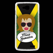 Coque LG L90 Miss Jamaica Rousse