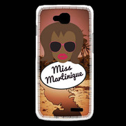 Coque LG L90 Miss Martinique Black