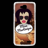 Coque LG L90 Miss Martinique Brune