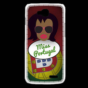 Coque LG L90 Miss Portugal Black