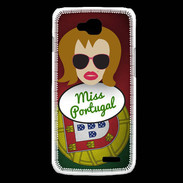 Coque LG L90 Miss Portugal Rousse
