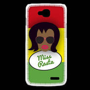 Coque LG L90 Miss Rasta Black