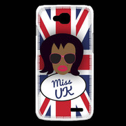 Coque LG L90 Miss UK Black