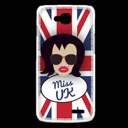 Coque LG L90 Miss UK Brune