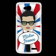 Coque LG L90 Mister France Brun