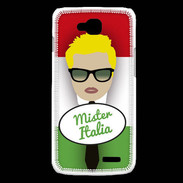 Coque LG L90 Mister Italie Blond