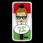 Coque LG L90 Mister Italie Roux