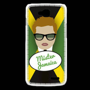 Coque LG L90 Mister Jamaica Roux