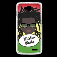 Coque LG L90 Mister Rasta Black