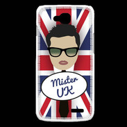 Coque LG L90 Mister UK Brun