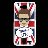 Coque LG L90 Mister UK Chatain