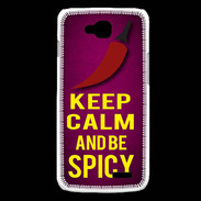 Coque LG L90 Keep Calm and Be Spicy Rose