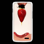 Coque LG L90 Plaisir et fraise PR20