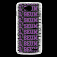 Coque LG L90 L'seum violet