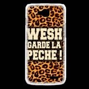 Coque LG L90 Wesh garde la pèche Léopard