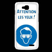 Coque LG L90 Attention les yeux PR