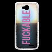 Coque LG L90 Fuckable Rose ZG