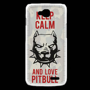 Coque LG L90 Keep calm pitbull 1 ZG