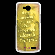 Coque LG L90 Ils ne savaient pas ZG