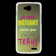 Coque LG L90 Méfiant trahis ZG
