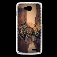 Coque LG L90 indien crane
