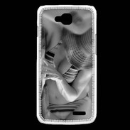 Coque LG L90 DP Charme enNoir et blanc 