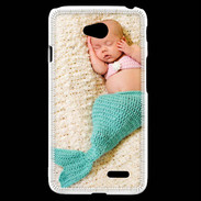 Coque LG L70 Bébé Sirène