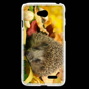 Coque LG L70 Automne et Hérisson