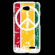 Coque LG L70 Rasta Peace and Love 15