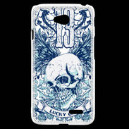 Coque LG L70 Tête de mort Lucky One 13