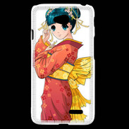 Coque LG L70 Manga féminin