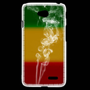 Coque LG L70 Fumée de cannabis 10
