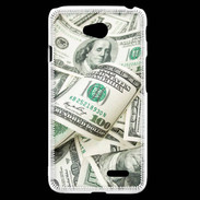 Coque LG L70 Fond dollars 10