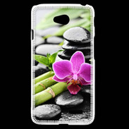 Coque LG L70 Orchidée Zen 11