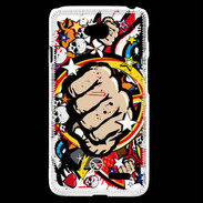 Coque LG L70 Graffiti free fight