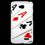 Coque LG L70 Poker 4 as