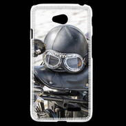 Coque LG L70 Casque de moto vintage