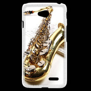 Coque LG L70 Saxophone et partitions